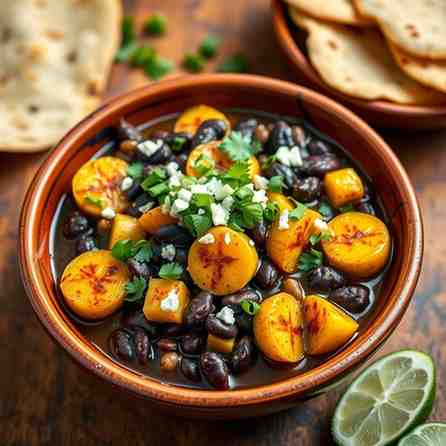 El Salvador's Platano con Frijoles Recipe